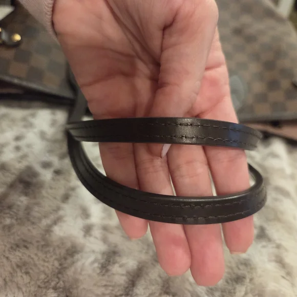 Louis Vuitton Neverfull MM Damier Ebene Rose Ballerine - Picture 9 of 16